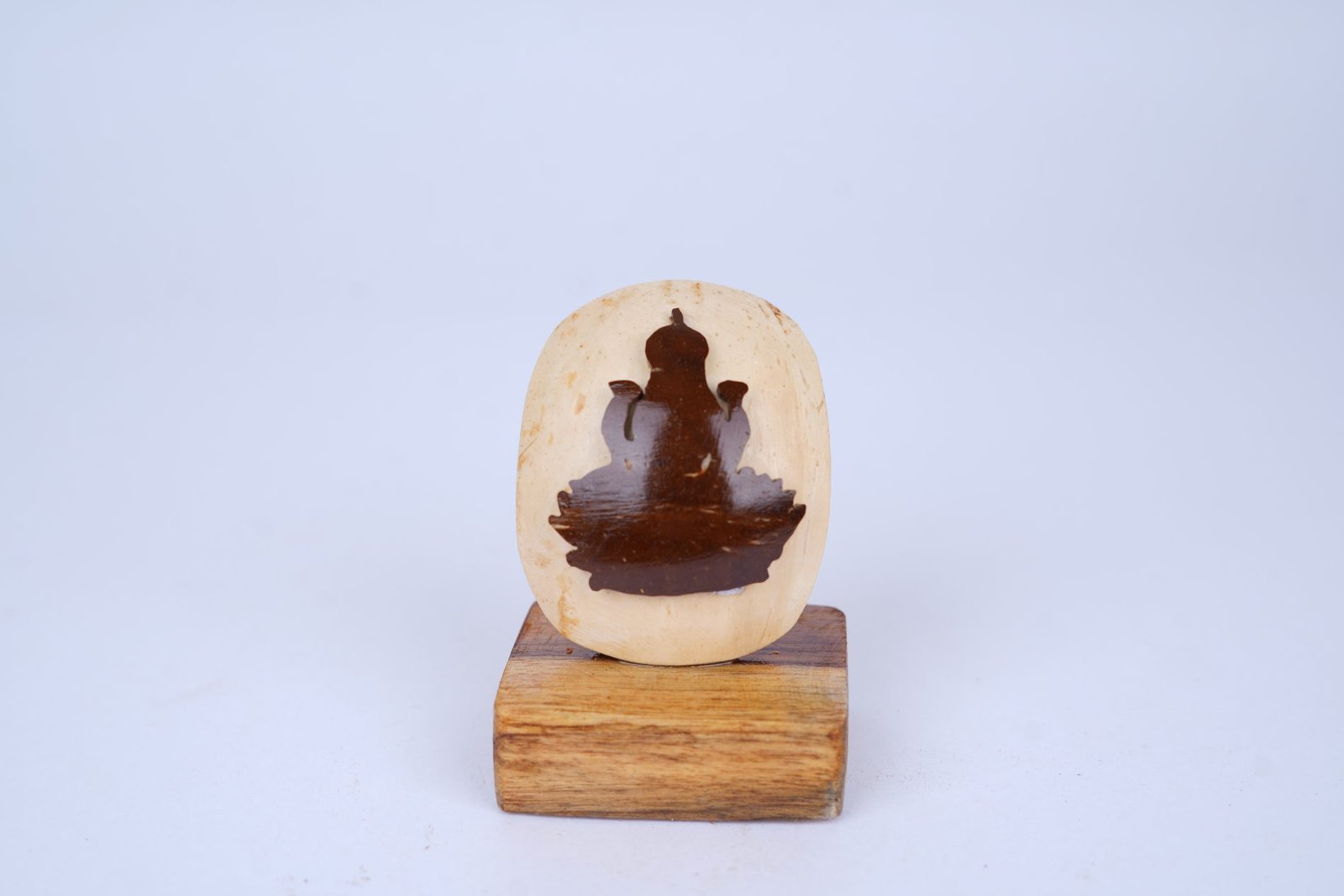 Handcrafted Coconut Shell Lakshmi Devi Table Décor